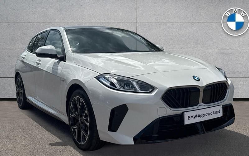 White Used 2024 BMW 120 M Sport Hatchback | £27,647 - Image 1/4