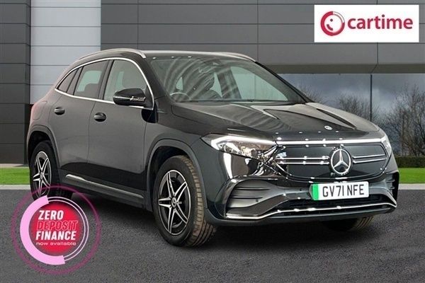 Black Used 2022 Mercedes EQA250 AMG line SUV | £26,159 (Expensive) - Image 1/3