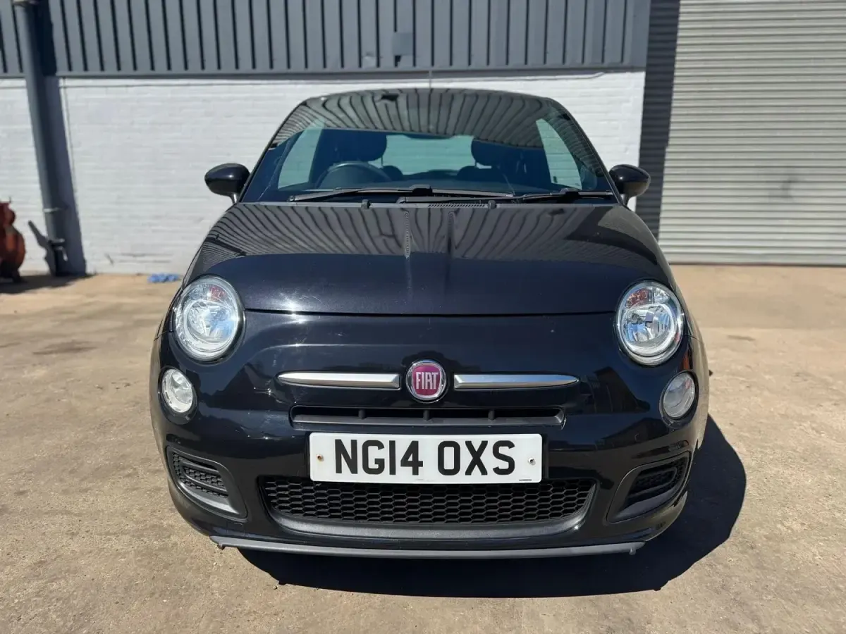Gebraucht Fiat 500 S 69 PS (50 kW) 2014 Schwarz Kleinwagen