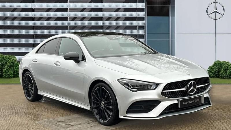Used Mercedes CLA220 AMG Line Premium Plus 190 HP (139 kW) 2022 Silver Sedan