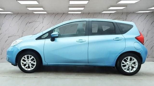 Used Nissan Note Acenta 80 HP (58 kW) 2014 Blue Hatchback