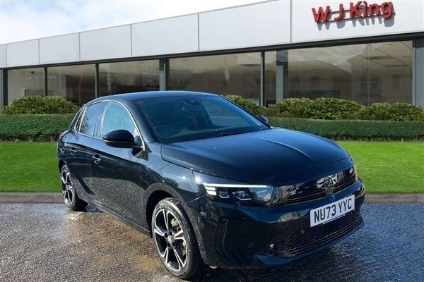 Black Used 2023 Vauxhall Corsa Ultimate Hatchback | £17,595 (A bit pricey) - Image 1/3