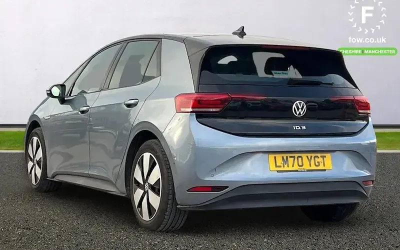 Used VW ID.3 Pro Performance 150 kW (204 HP) 2020 Blue Hatchback