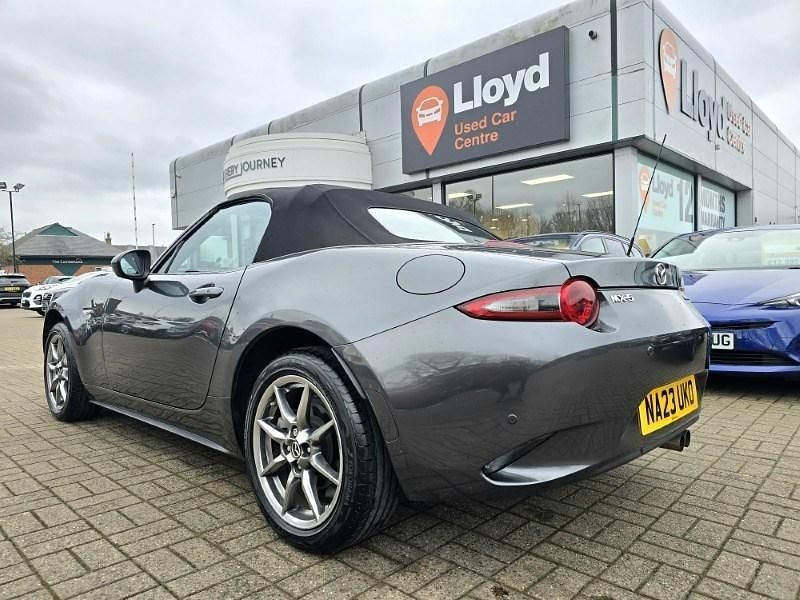Used Mazda MX5 Exclusive-Line 132 HP (97 kW) 2023 Grey Cabriolet