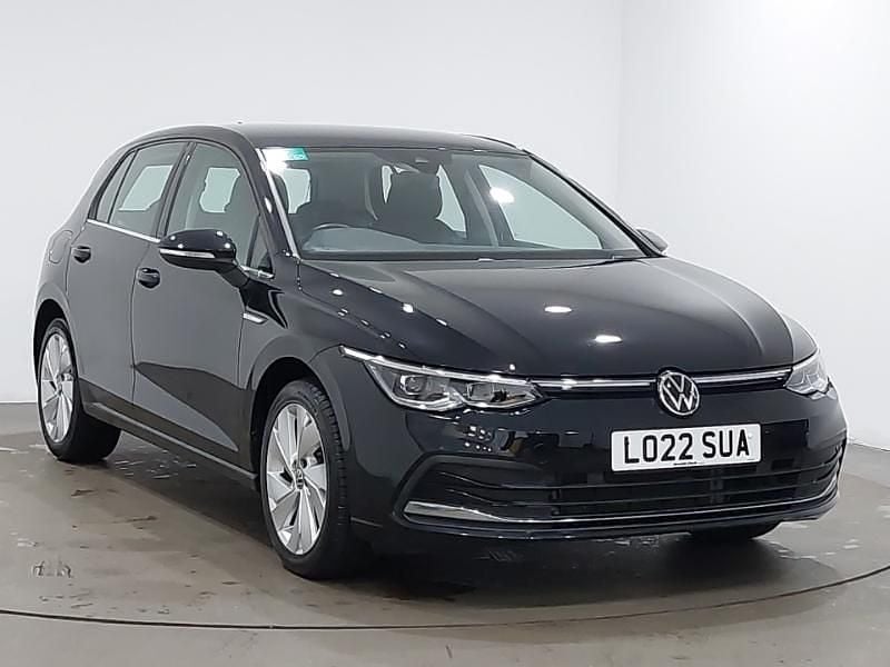 Black Used 2022 VW Golf VIII Style Hatchback | £20,498 (Fair price) - Image 1/4