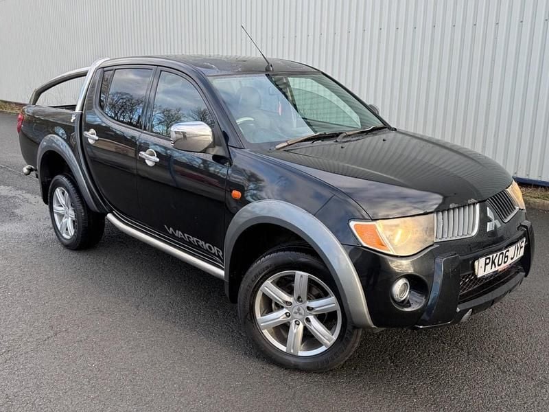 Black Used 2006 Mitsubishi L200 Warrior Pickup | £5,949 (Fair price) - Image 1/4