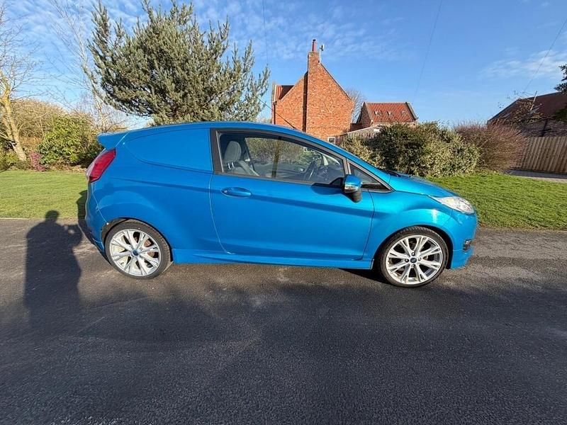 Used Ford Fiesta Sport 2015 Blue Van