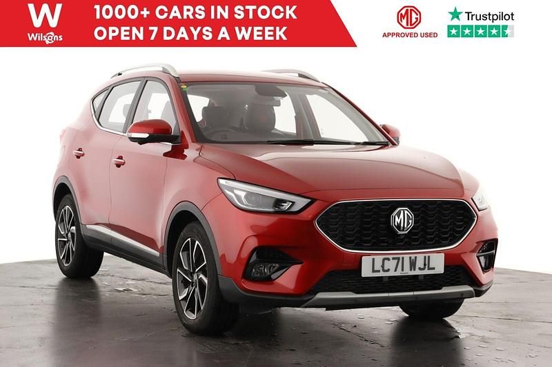 Red Used 2021 MG ZS Exclusive Hatchback | £14,199 (Fair price) - Image 1/4