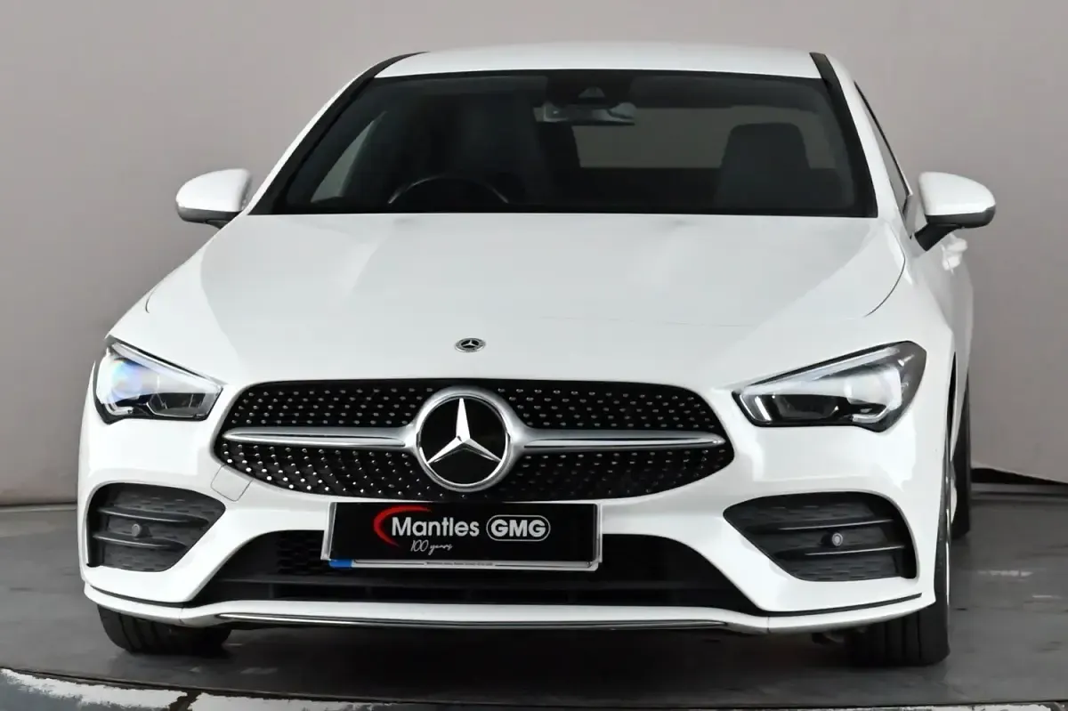 Used Mercedes CLA180 AMG line 136 HP (100 kW) 2020 White Sedan