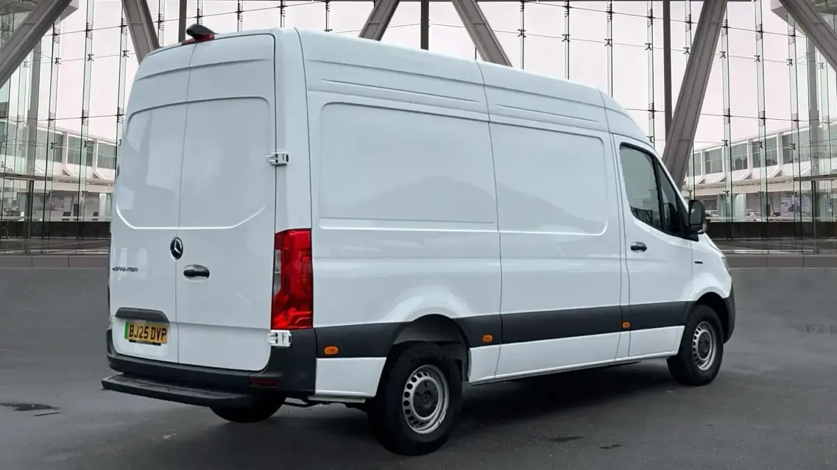 Ny Mercedes E-Sprinter 100 kW (136 HK) 2025 Vit Van