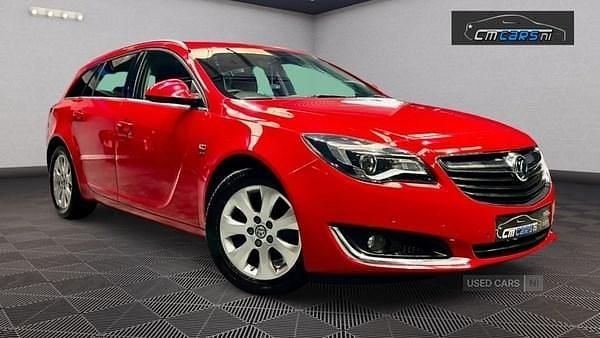 Red Used 2016 Vauxhall Insignia SRi Estate | £5,975 (Fair price) - Image 1/4