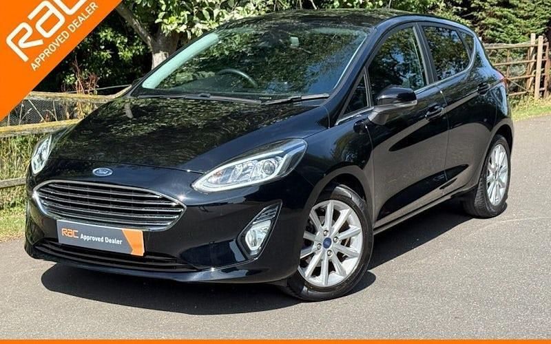 Black Used 2019 Ford Fiesta Titanium Hatchback | £11,990 (Good price) - Image 1/4