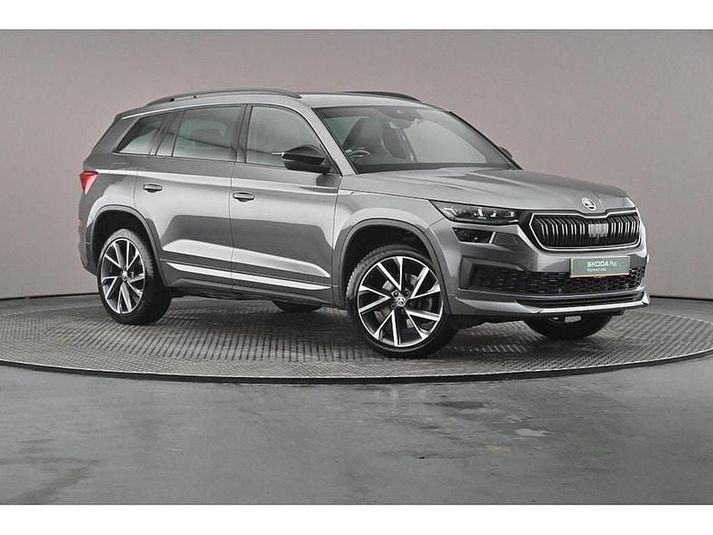 Used Skoda Kodiaq SportLine 196 HP (144 kW) 2022 Graphite grey metallic SUV