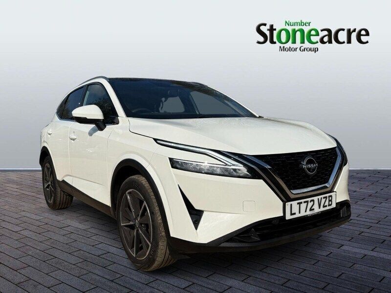 White Used 2022 Nissan Qashqai S SUV | £19,900 (Fair price) - Image 1/4