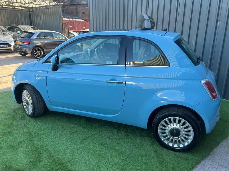 Usado Fiat 500 Lounge 69 HP (50 kW) 2013 Azul Citadino