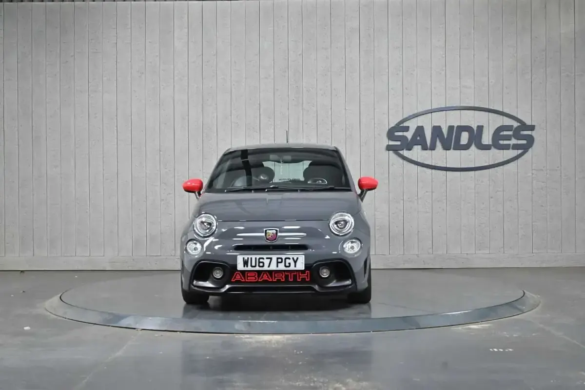 Used Abarth 595 145 HP (106 kW) 2017 Grey Hatchback