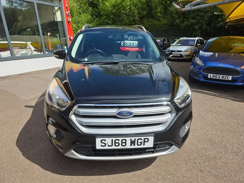 Used Ford Kuga Zetec 182 HP (133 kW) 2018 Black SUV