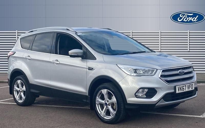 Silver Used 2017 Ford Kuga Titanium SUV | £13,478 (Fair price) - Image 1/4