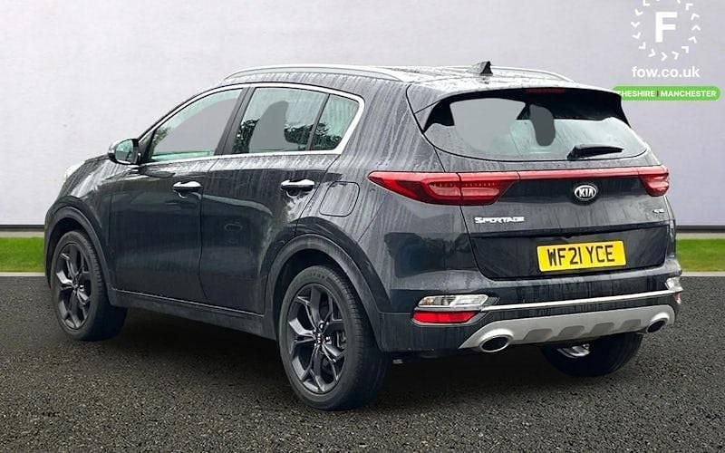 Used Kia Sportage GT-Line 136 HP (100 kW) 2021 Black SUV