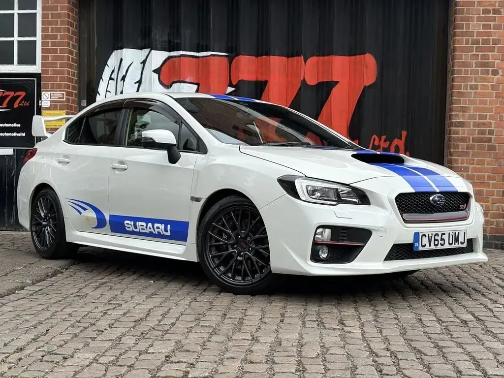 Used Subaru WRX STI 2015 White Sedan