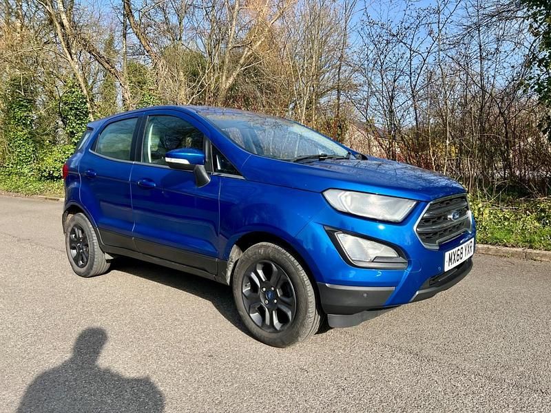 Used Ford Ecosport Zetec 2018 Blue SUV