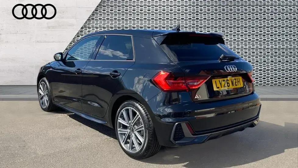 New Audi A1 Sportback S-Line 116 HP (85 kW) 2026 Black Hatchback