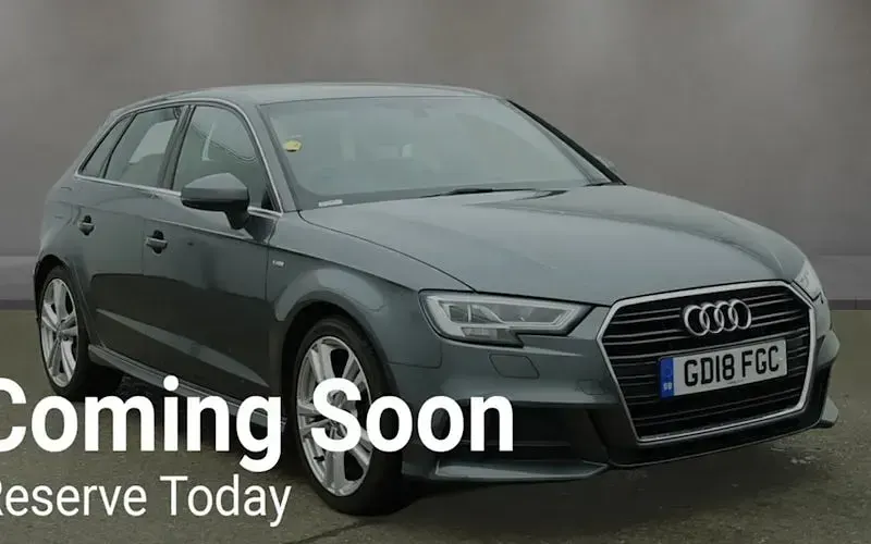 Used Audi A3 Sportback S-Line 150 HP (110 kW) 2018 Hatchback