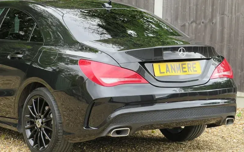 Used Mercedes CLA220 AMG 170 HP (125 kW) 2014 Black Coupe