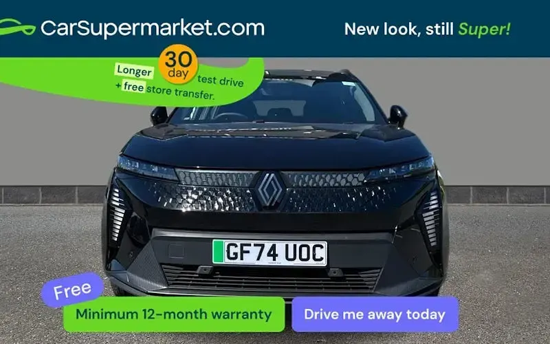 Begagnad Renault Scenic E-Tech Esprit Alpine 160 kW (218 HK) 2024 Svart SUV
