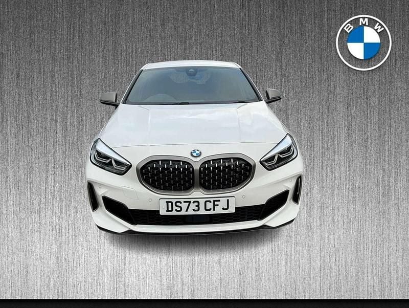 Used BMW M135 Shadowline 302 HP (222 kW) 2023 White Hatchback