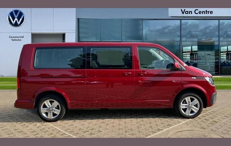 Used VW T7 SE 150 HP (110 kW) 2024 Red Van