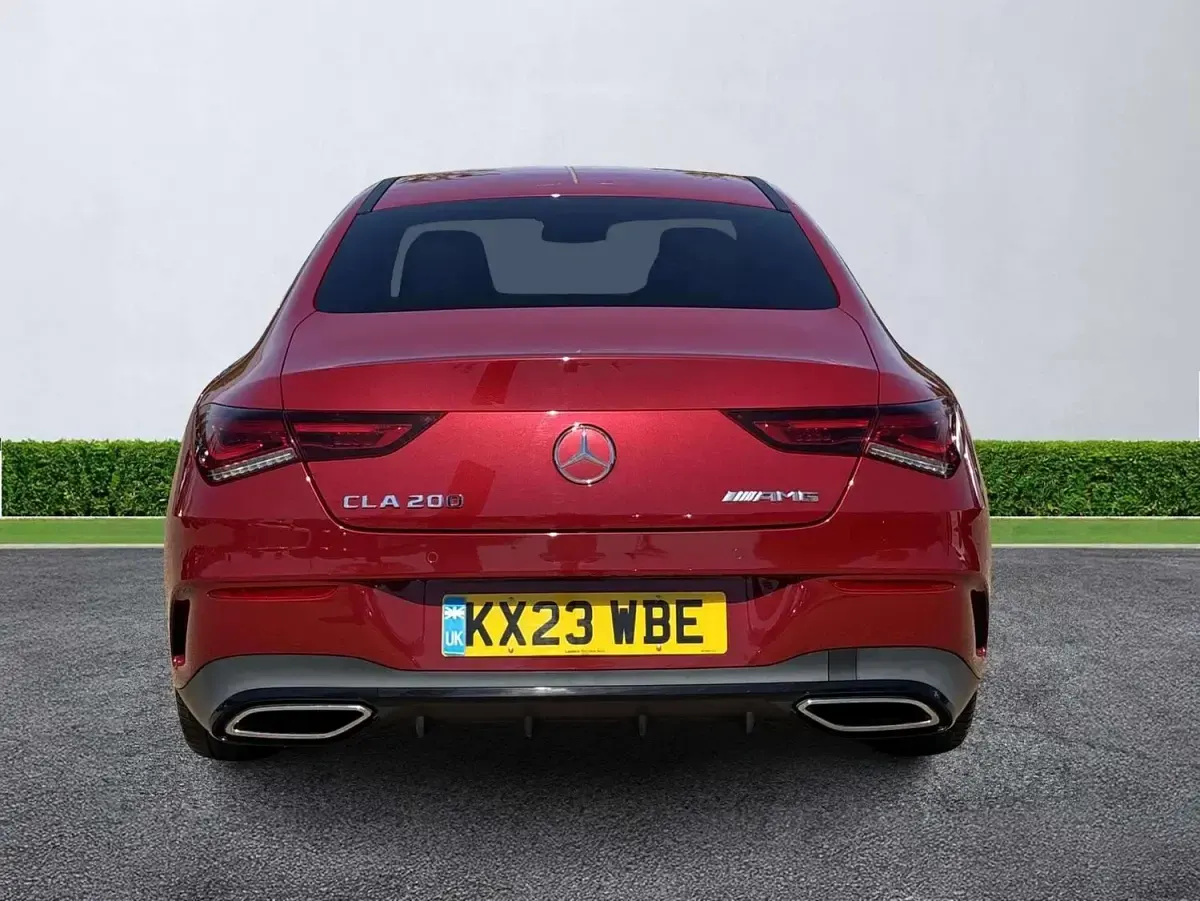 Used Mercedes CLA200 AMG Line Premium 2023 Red Coupe