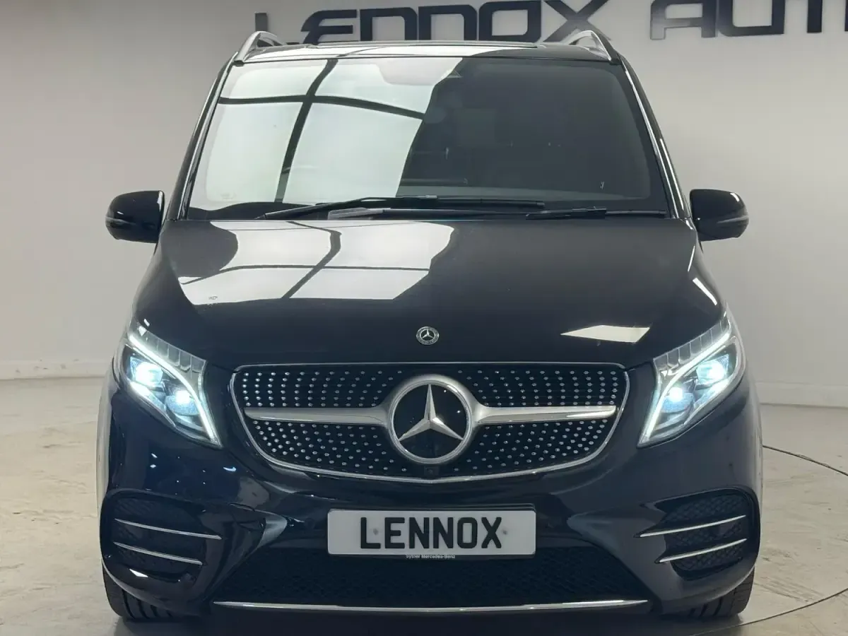 Used Mercedes V300 AMG line 2021 Black MPV