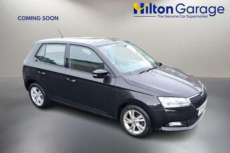 Used Skoda Fabia SE 95 HP (69 kW) 2021 Black Hatchback