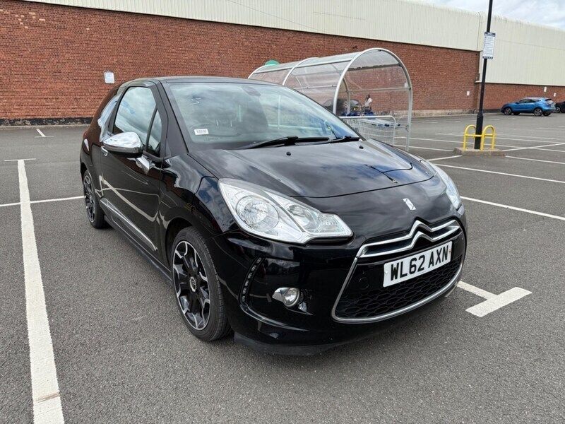 Black Used 2012 Citroën DS3 Hatchback | £1,999 (Fair price) - Image 1/4