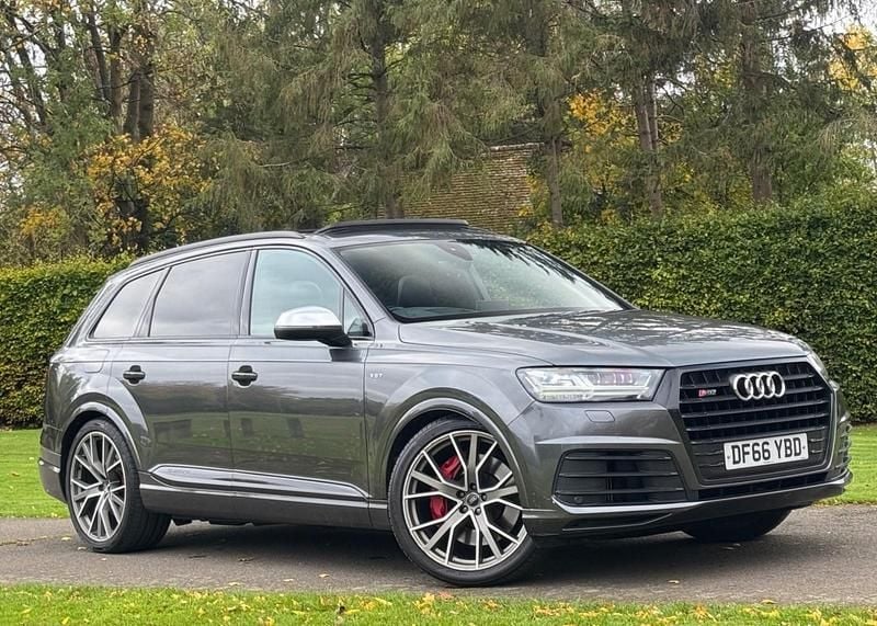 Grey Used 2016 Audi SQ7 Black Edition SUV | £23,990 (Expensive) - Image 1/4