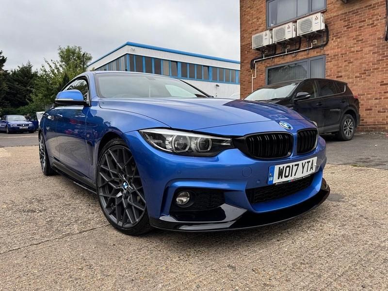 Blue Used 2017 BMW 420 M Sport Coupe | £12,925 (Fair price) - Image 1/4