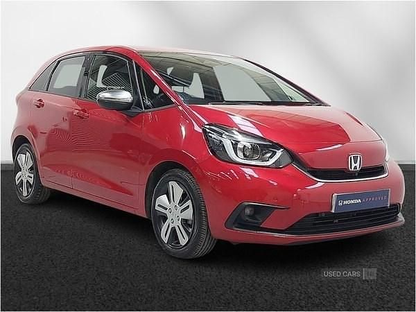 Red Used 2021 Honda Jazz Hybrid Hatchback | £14,795 (Fair price) - Image 1/4