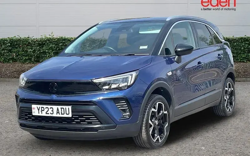 Used Vauxhall Crossland Ultimate 131 HP (96 kW) 2023 Blue SUV
