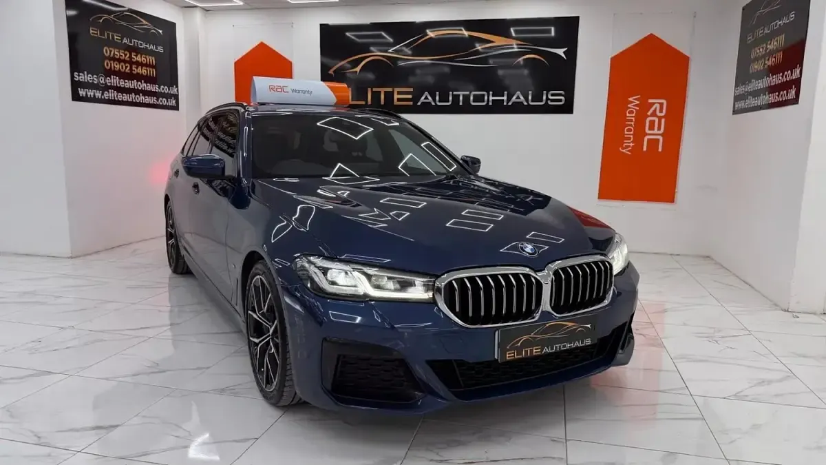 Used BMW 530 M Sport 2022 Blue Estate