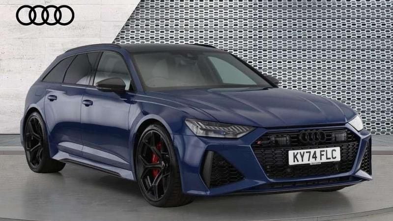 Blue Used 2024 Audi RS6 Design Estate | £117,990 (Fair price) - Image 1/4