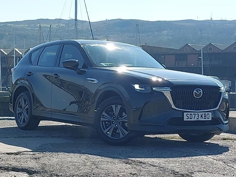Black Used 2023 Mazda CX-60 Exclusive-Line SUV | £31,498 (Fair price) - Image 1/4