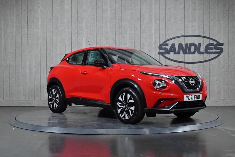 Red Used 2021 Nissan Juke Acenta SUV | £12,499 (Good price) - Image 1/4