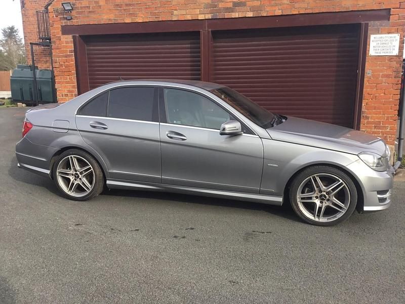 Used Mercedes C220 2012 Silver Sedan
