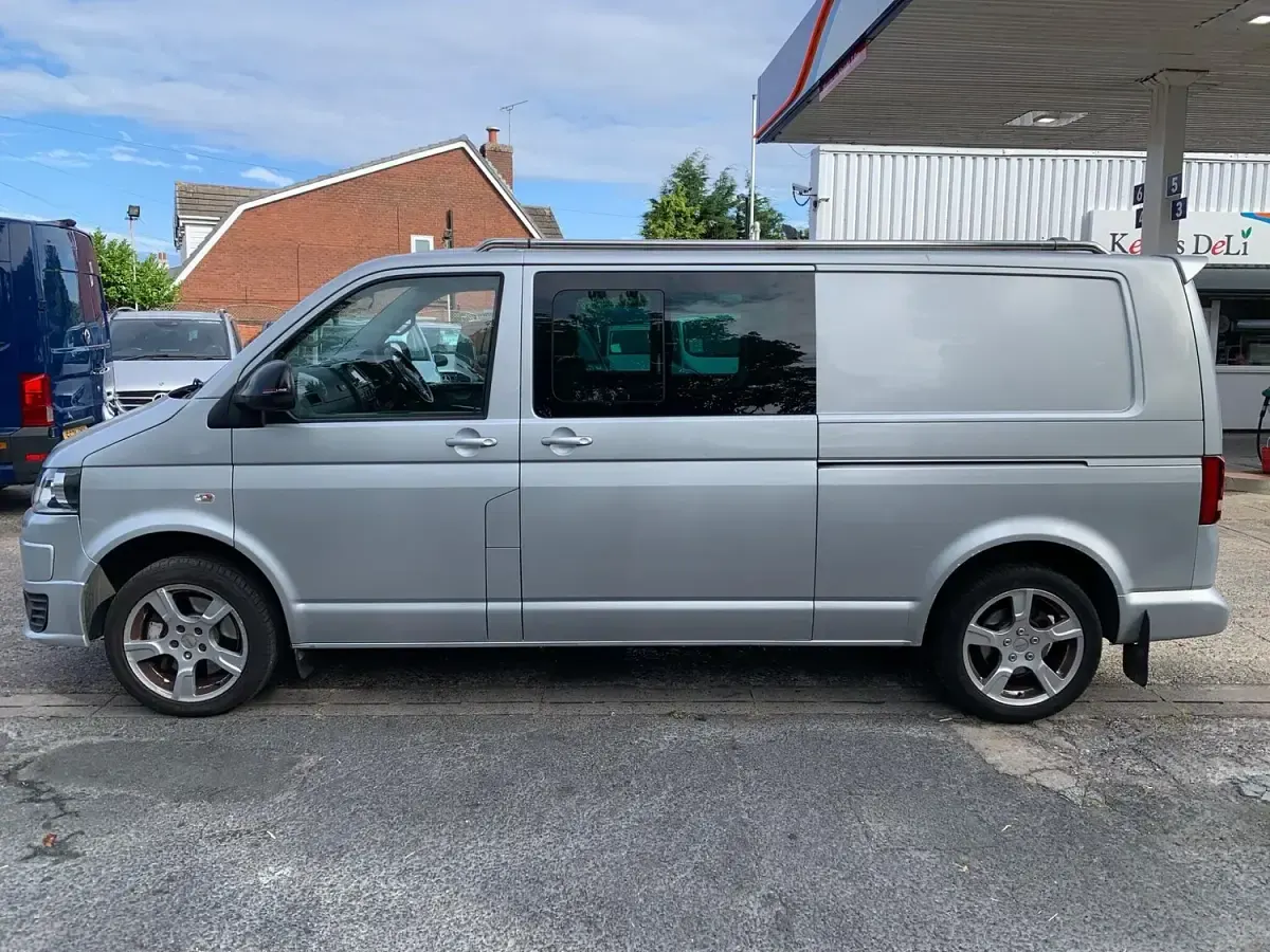 Used VW T5 Sportline 180 HP (132 kW) 2013 Silver Van