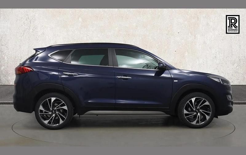 Used Hyundai Tucson Premium SE 136 HP (100 kW) 2020 Blue SUV