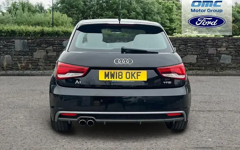 Used Audi A1 Sportback S-Line 125 HP (91 kW) 2018 Black Hatchback