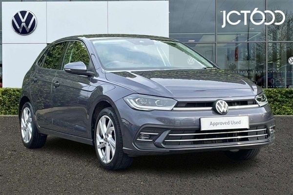 Grey Used 2022 VW Polo Style Hatchback | £16,027 (Fair price) - Image 1/4