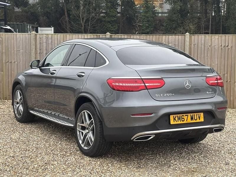 Used Mercedes GLC250 AMG line 2017 Grey Coupe