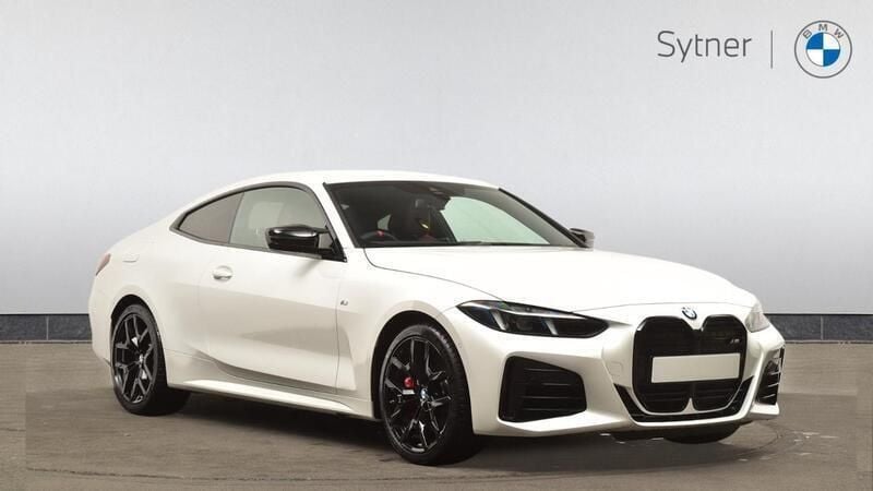 White Used 2025 BMW M440 M Sport Sedan | £47,000 (Good price) - Image 1/4